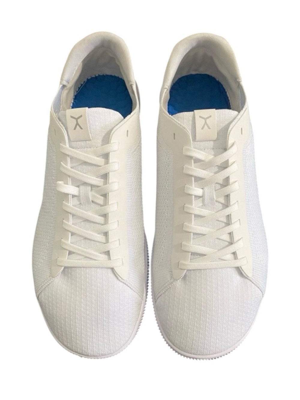 Flux Adapt Knit Trainers Barefoot Sneakers Men’s Size 13 Triple White EUC